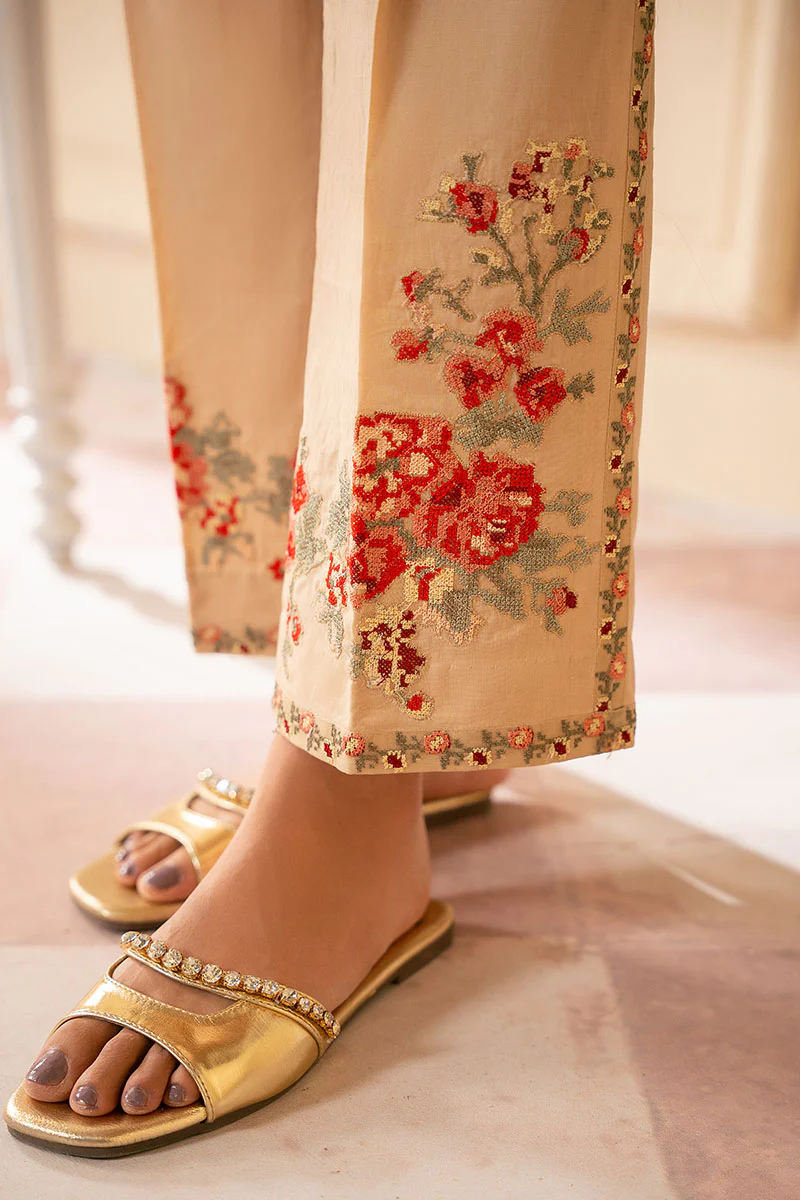 OCHRE BLOOM-2PC (SHIRT & TROUSER) - Image 2