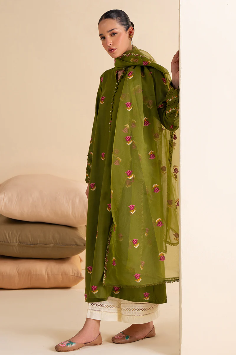 OLIVE BRANCH-2 PIECE (SHIRT & DUPATTA) - Image 7