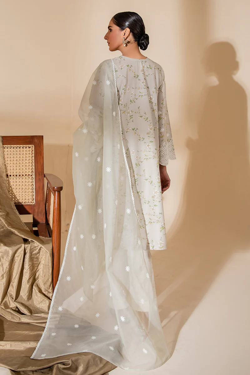 OLIVE SWAY-2PC (SHIRT & DUPATTA) - Image 3