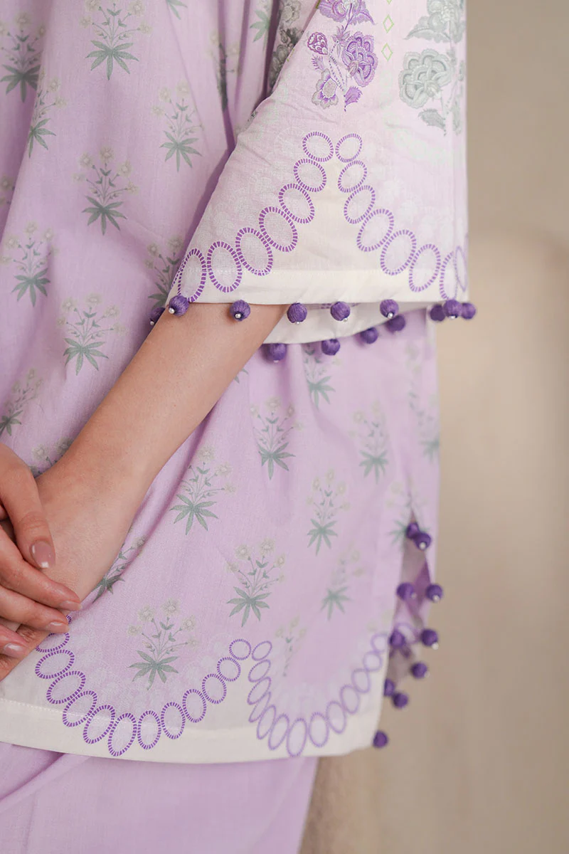 OPULENT ORCHID-2 PIECE PRINTED LAWN SUIT - Image 4
