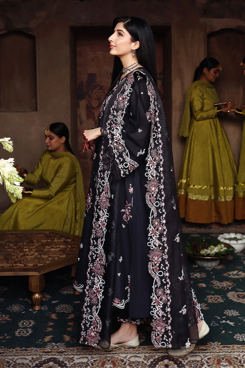 ORCHARD DUNE-3PC EMBROIDERED LAWN SUIT - Image 5