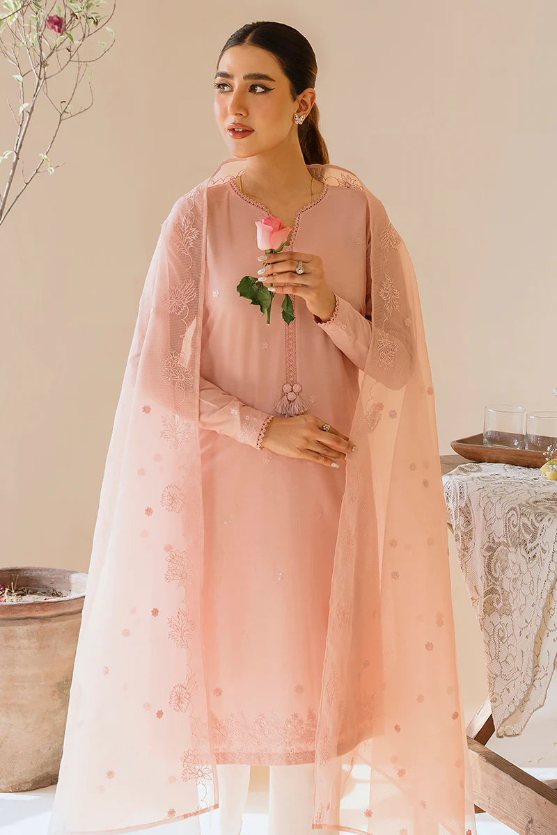 PALE BLUSH-2PC (SHIRT & DUPATTA) - Image 4