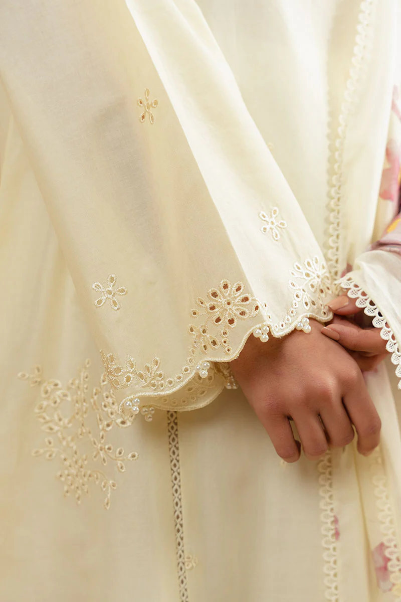 PALE YELLOW-2PC (SHIRT & DUPATTA) - Image 3