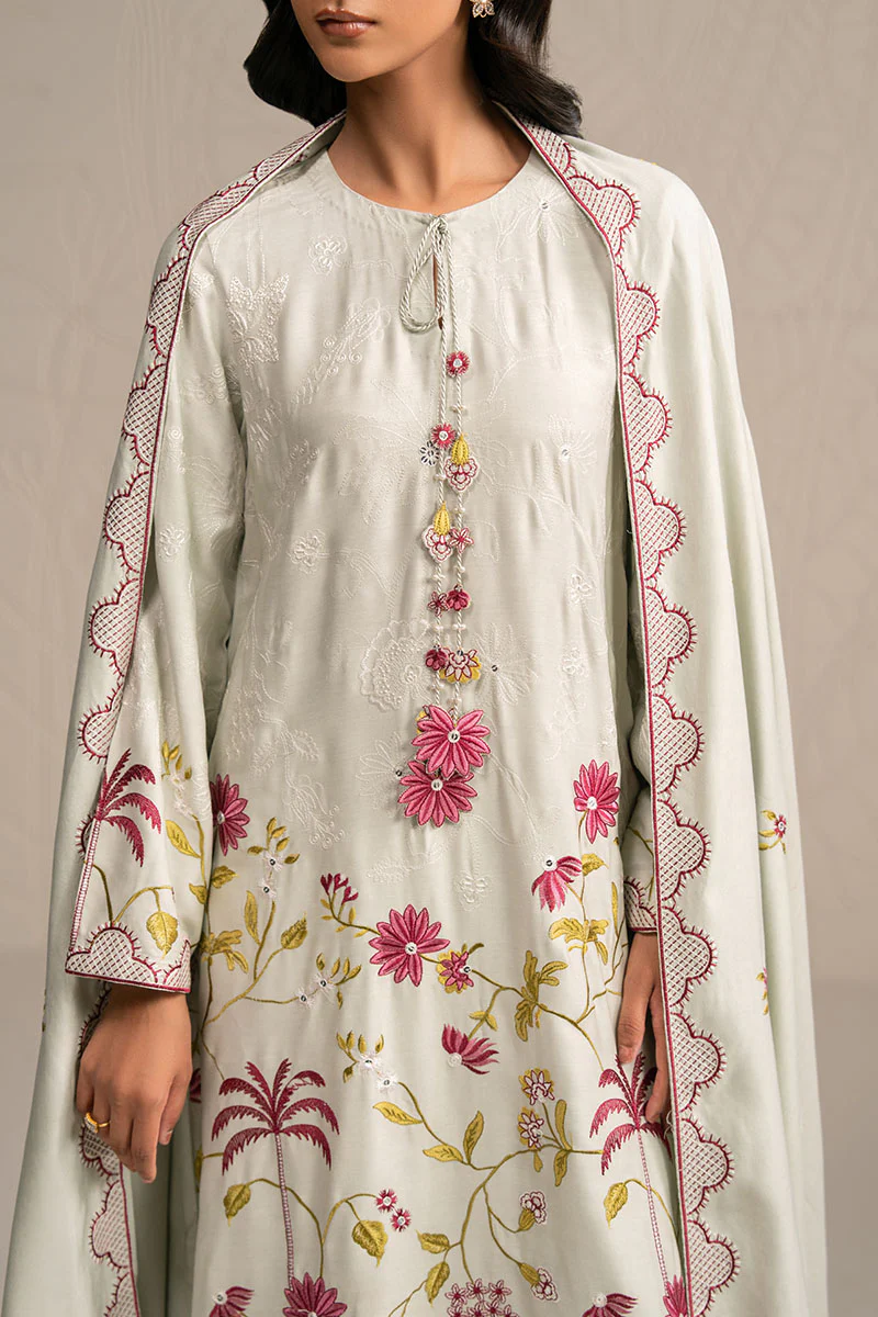 PASTEL GROVE-3PC (SHIRT, TROUSER & DUPATTA) - Image 5