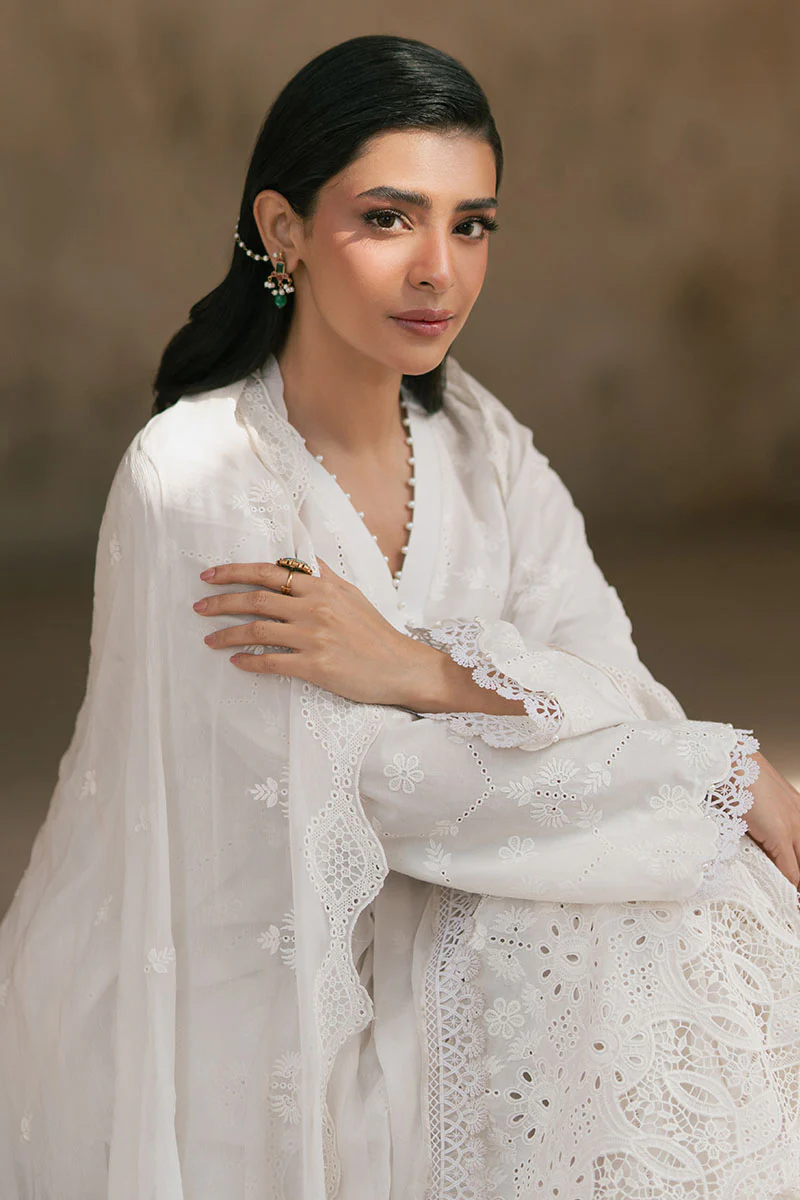 PEARL CHANTELLE-3PC CHIKANKARI SUIT - Image 5