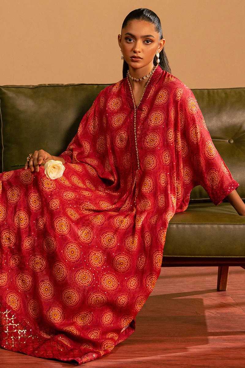 PINKSPIRE GLOW EMBROIDERED SILK  SHIRT - Image 4