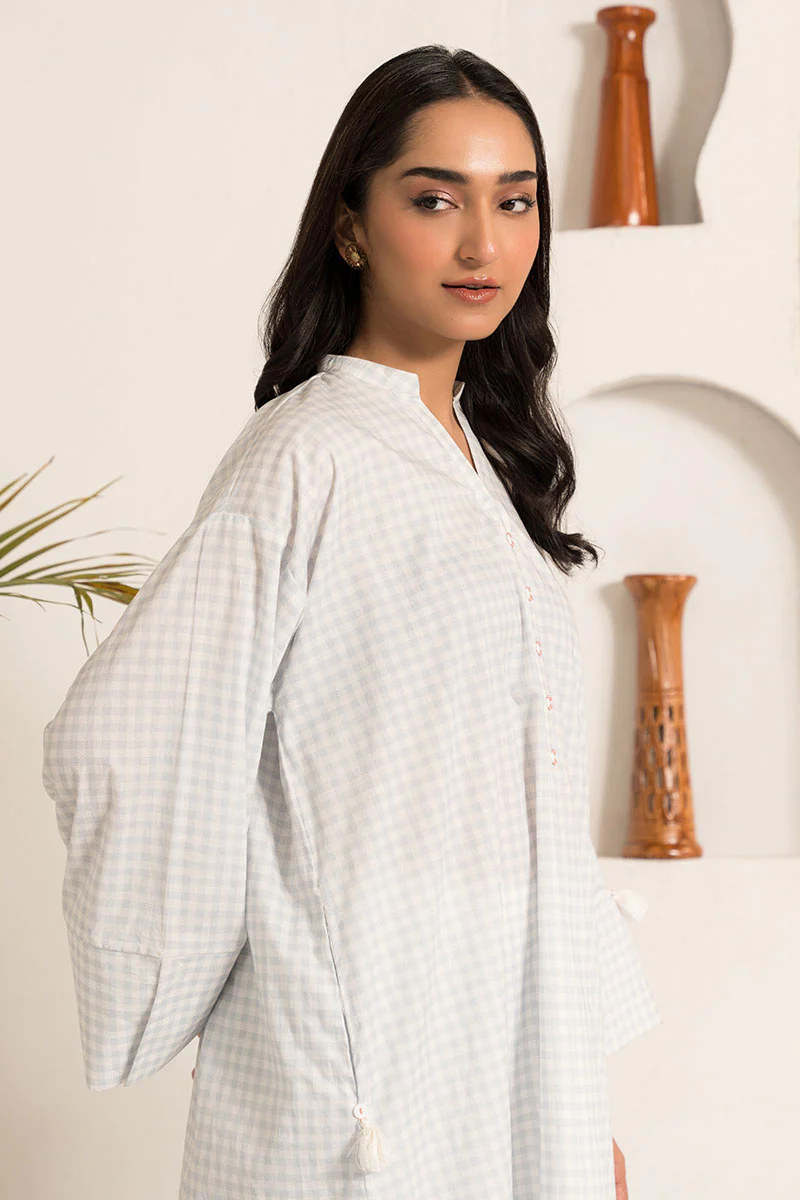 PORCELAIN GRIS-3PC (SHIRT,DUPATTA & TROUSER) - Image 4