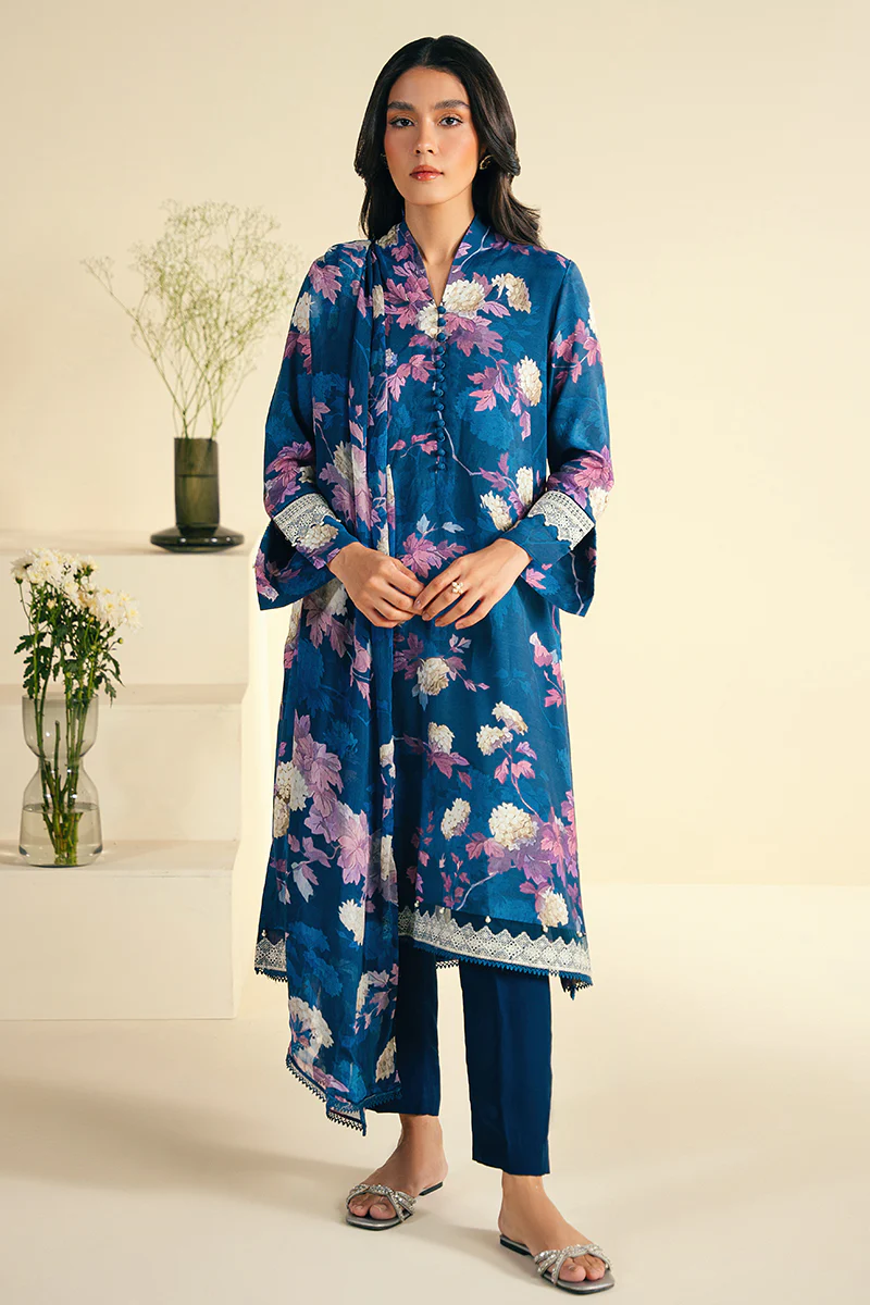 RADIANT BLOOM-2 PC (SHIRT & DUPATTA) - Image 3