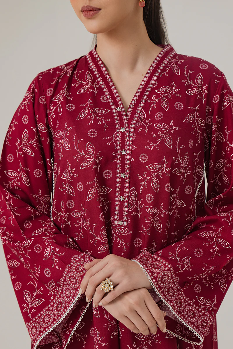 RASPBERRY BLUSH-2 PIECE (SHIRT & TROUSER) - Image 2