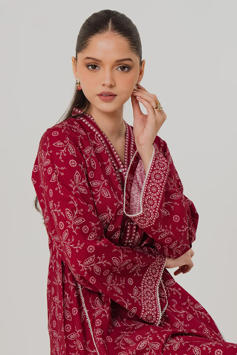 RASPBERRY BLUSH-2 PIECE (SHIRT & TROUSER) - Image 4