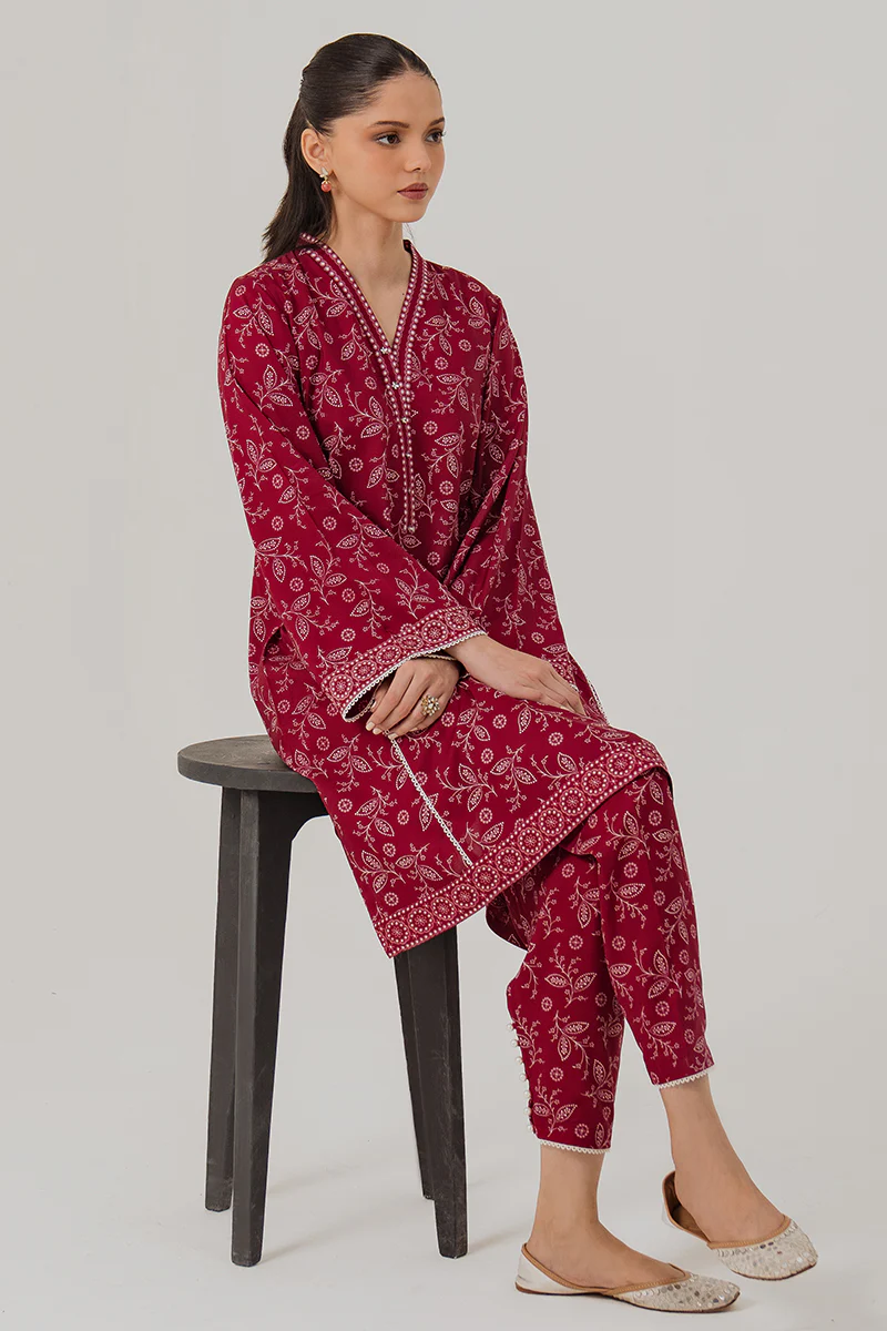 RASPBERRY BLUSH-2 PIECE (SHIRT & TROUSER) - Image 5