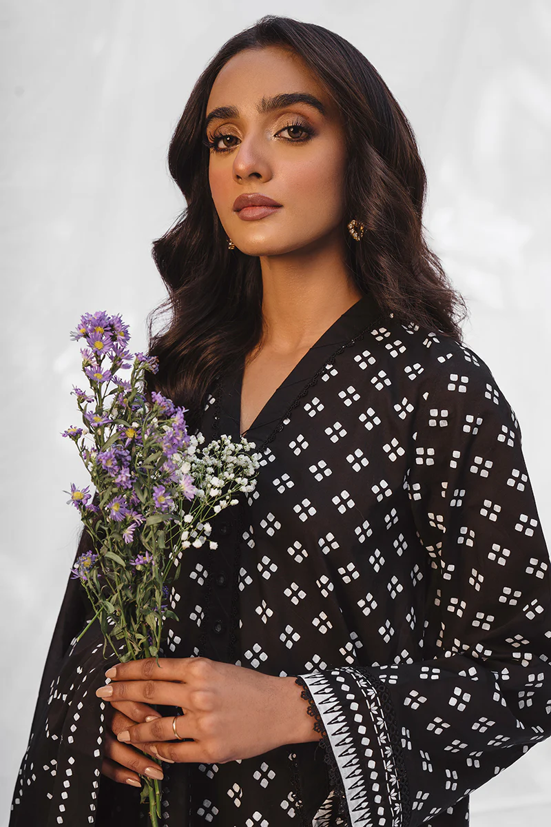 RAVEN ODELL-3PC PRINTED LAWN SUIT - Image 4