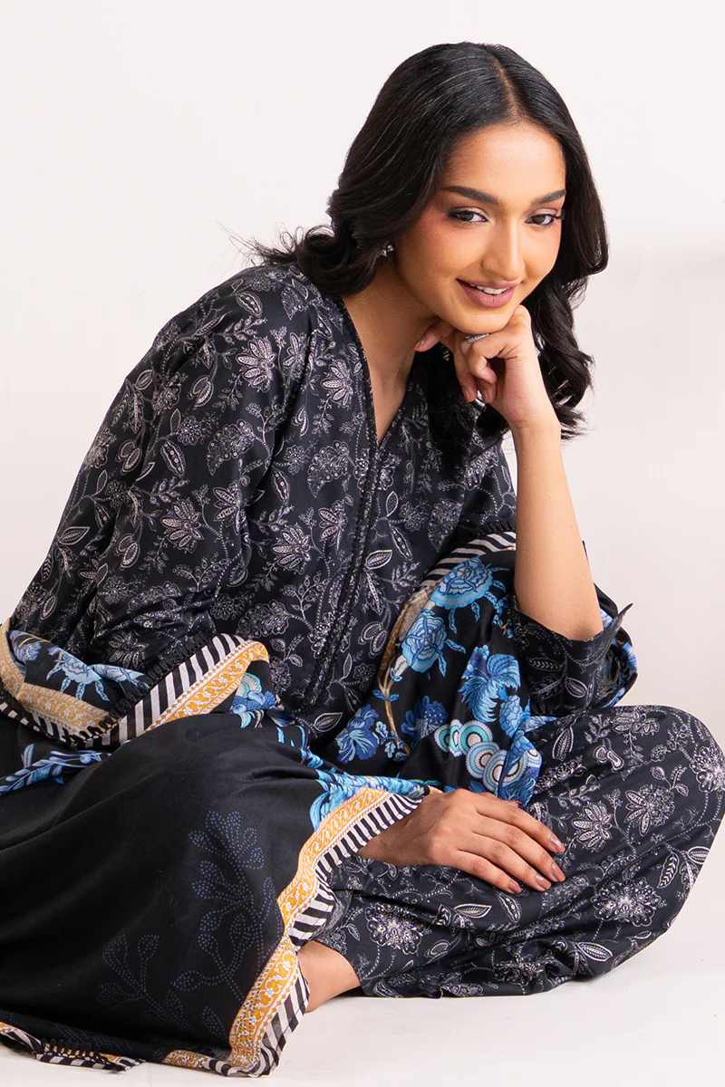 RAVEN ZEST-3 PIECE PRINTED LAWN SUIT - Image 3