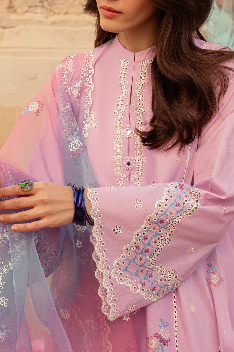 REGAL ORCHARD STITCH 3PC: LAWN EMBROIDERED  SUIT - Image 2