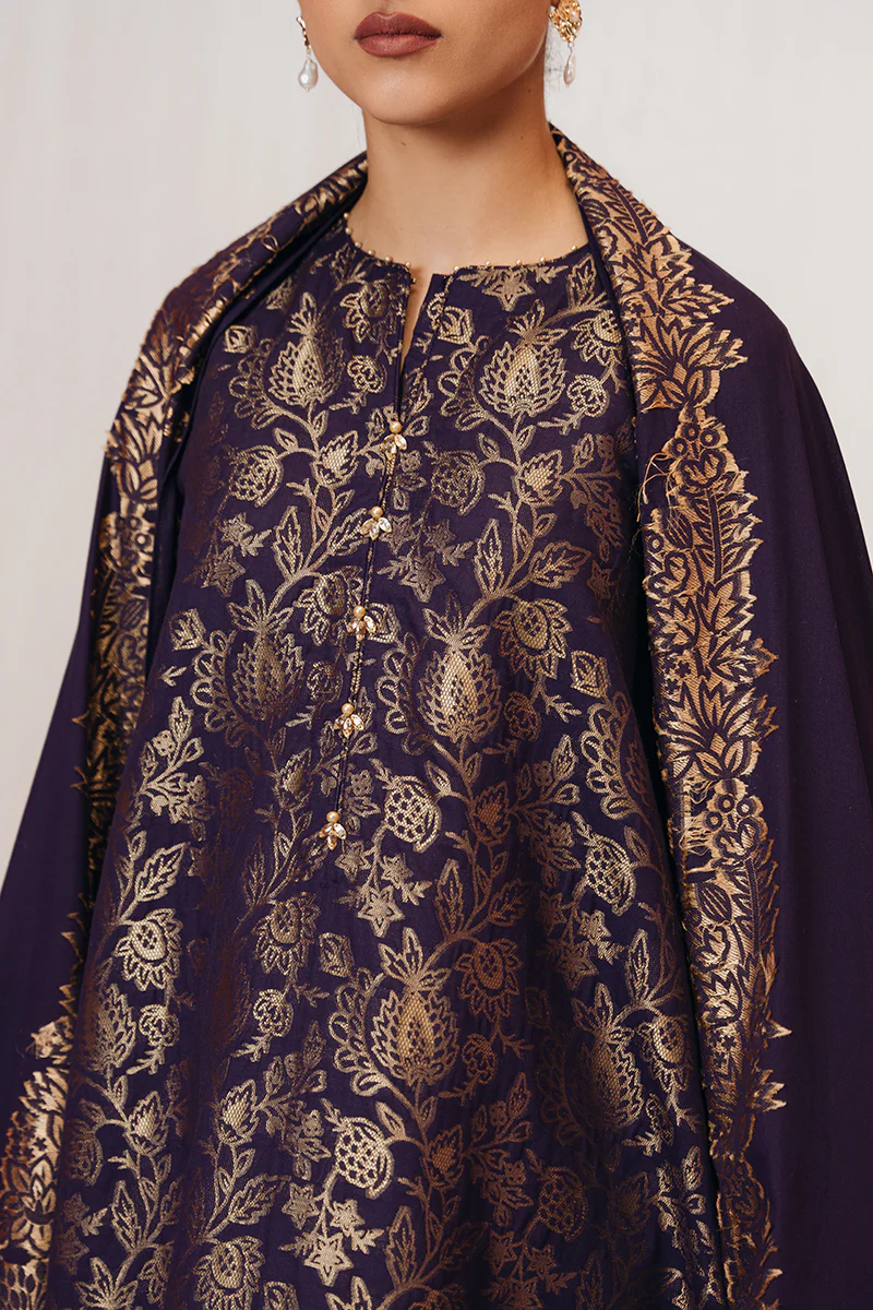 REGAL PERSE-3 PIECE JACQUARD SUIT - Image 2