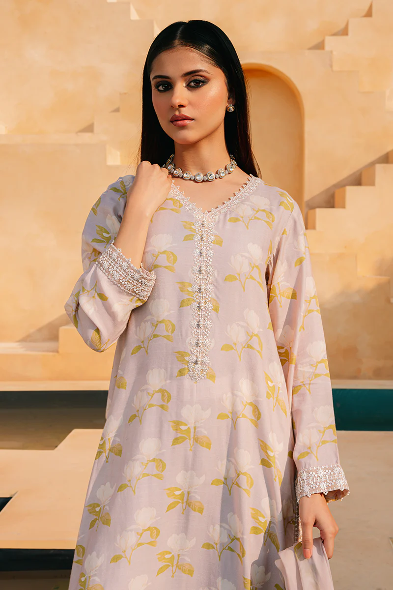 ROSE DUST-2 PIECE (SHIRT & DUPATTA) - Image 3
