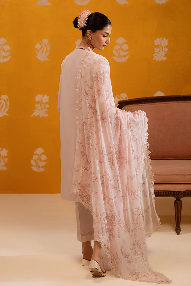 ROSE LUSTER-3PC CHIKANKARI SUIT - Image 6