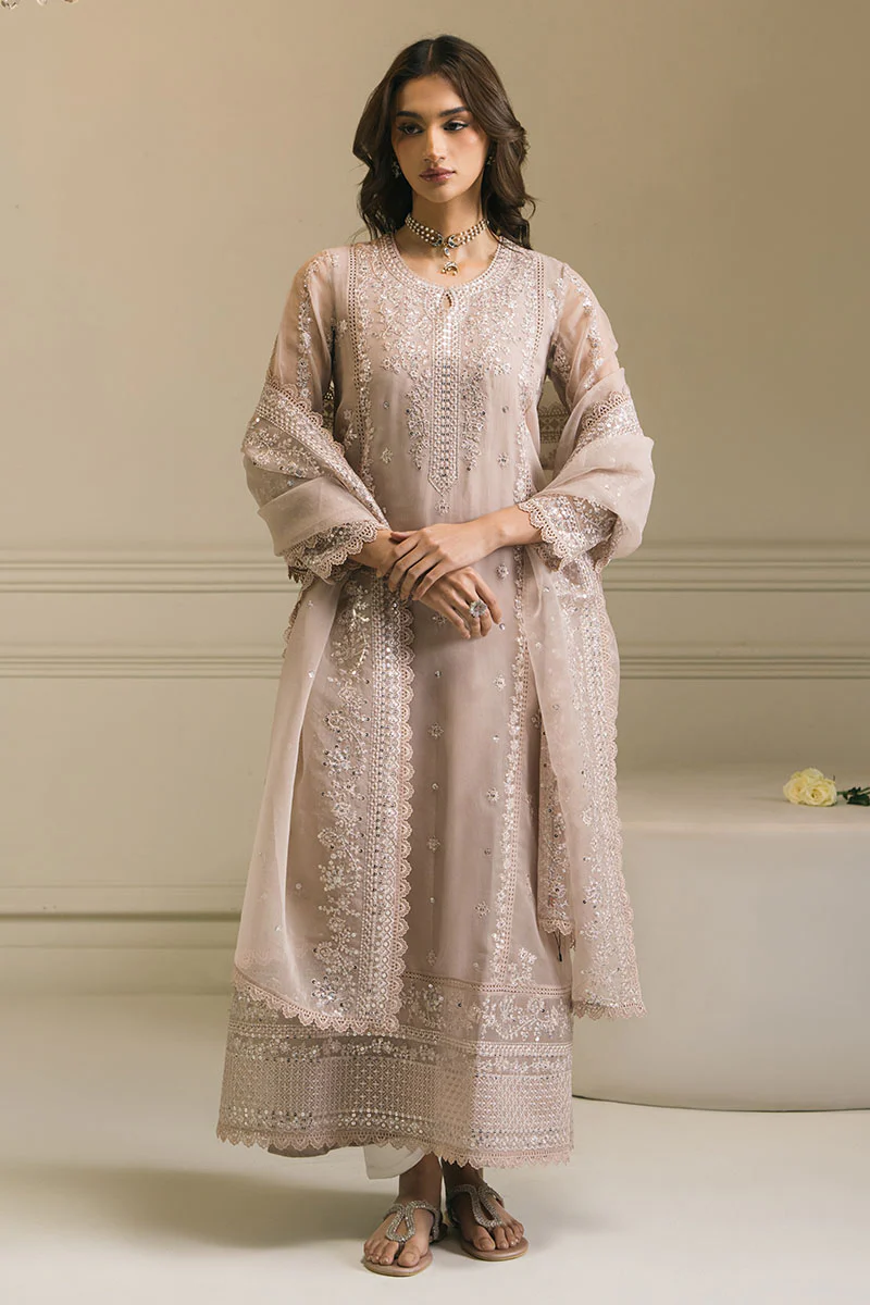 ROSE PINK-2 PC (SHIRT & DUPATTA) - Image 2