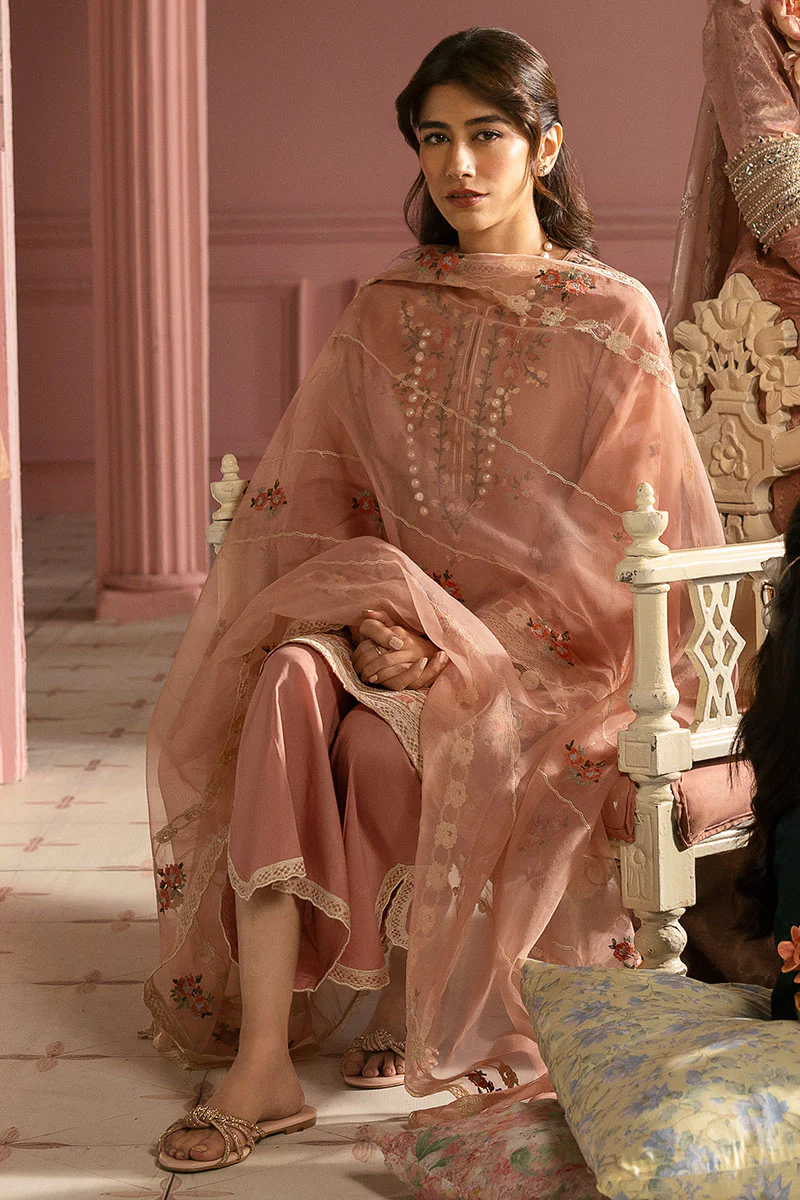 ROSE QUARTZ-3PC PRINTED LAWN SUIT - Image 6