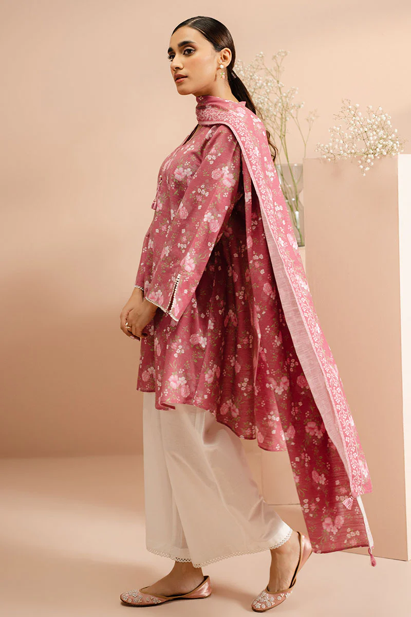 ROSY GARLAND-2 PC (SHIRT & DUPATTA) - Image 4