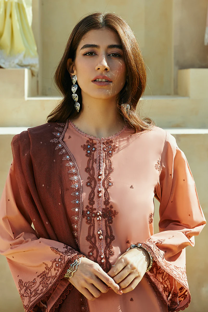 ARID SAND-3 PIECE LAWN EMBROIDERED SUIT - Image 4