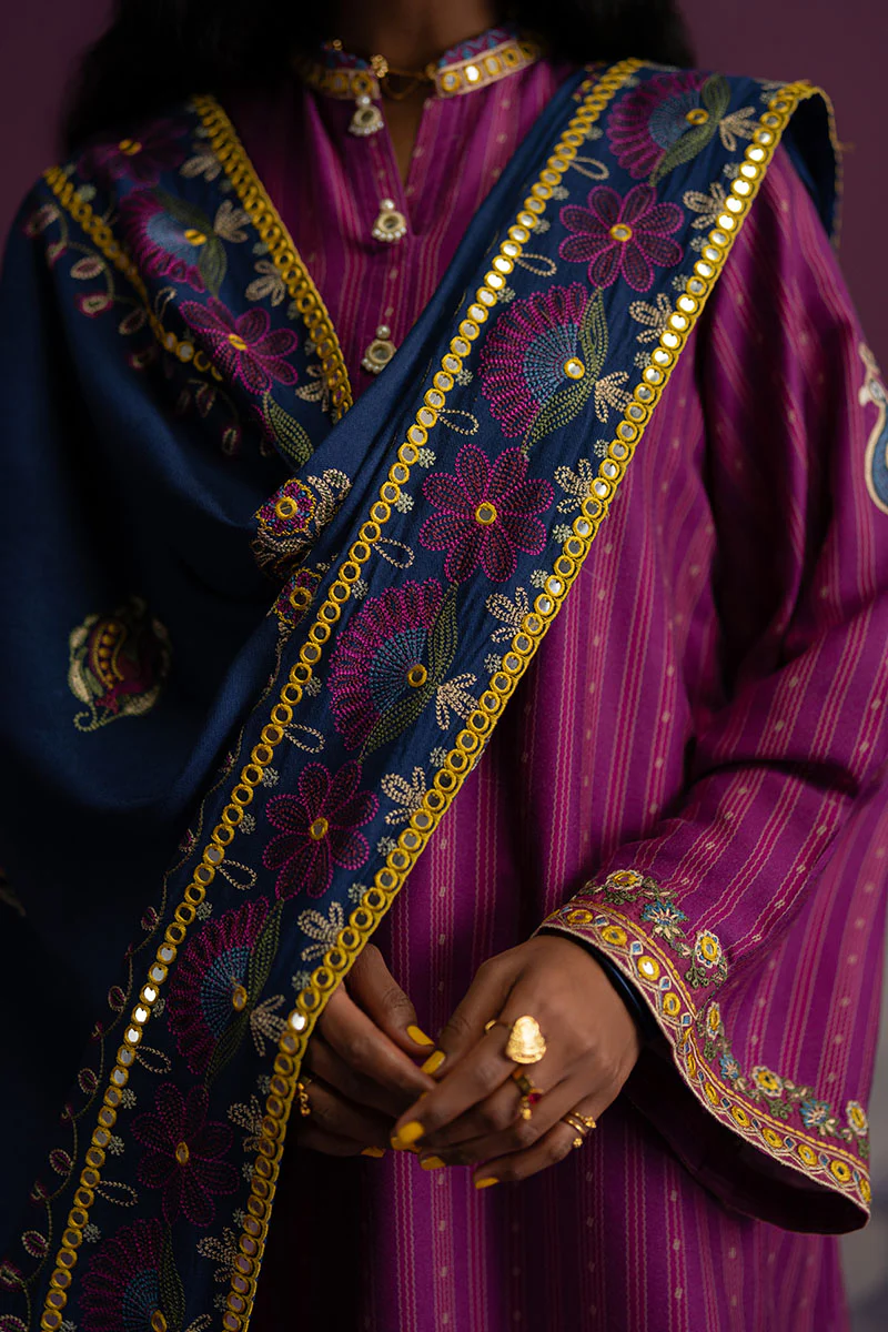 DREAMY PINK-3 PC (SHIRT, TROUSER & DUPATTA) - Image 5