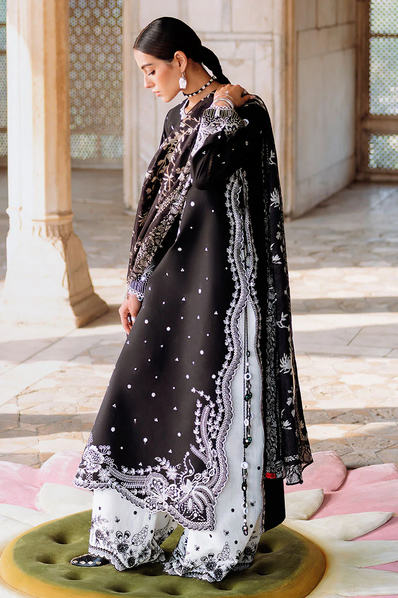 EBONY VOGUE-3PC EMBROIDERED LAWN SUIT - Image 4