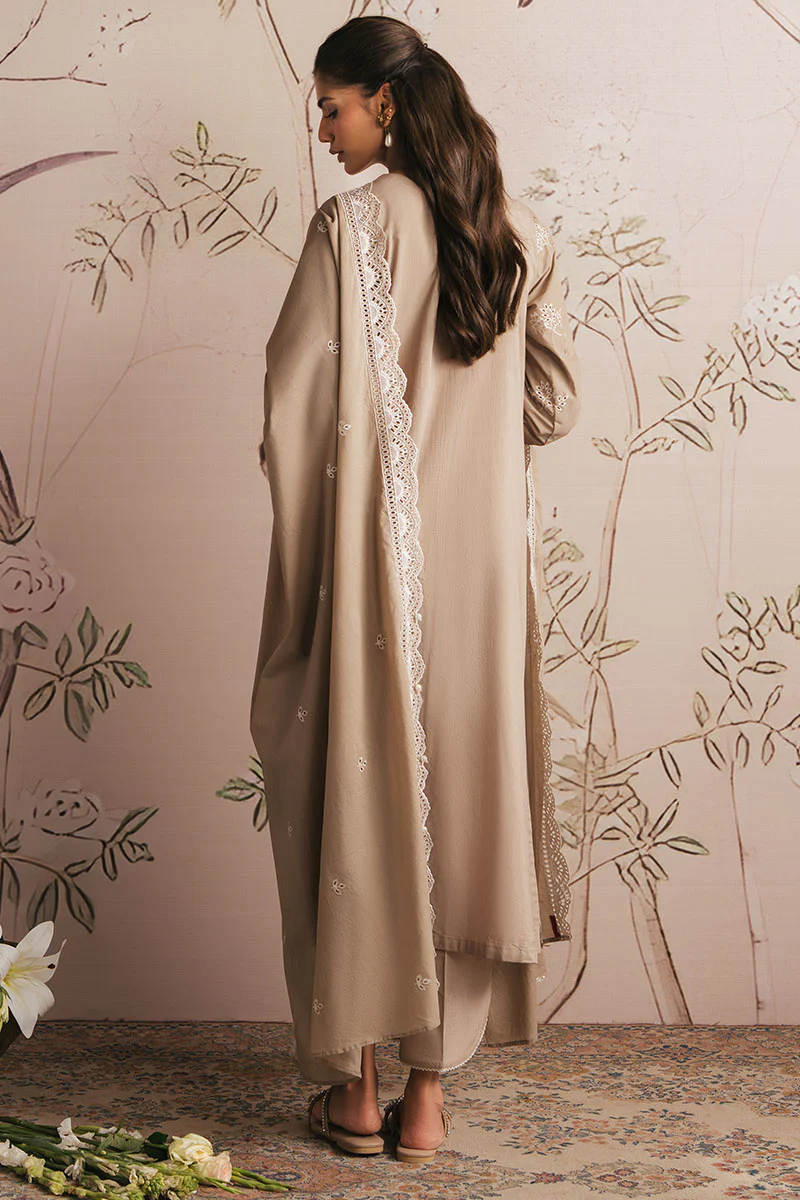 GRAY FOREST-3PC CHIKANKARI SUIT - Image 5