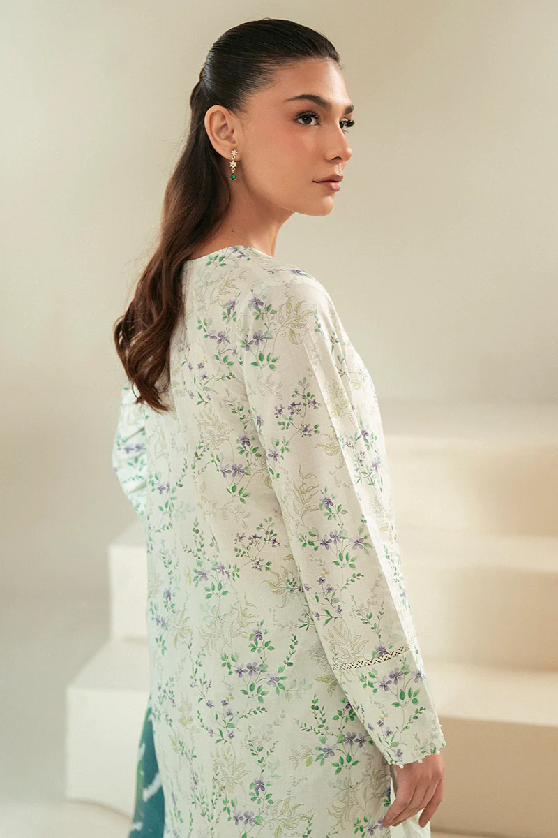LAUREL MINT-3 PIECE LAWN SUIT - Image 5