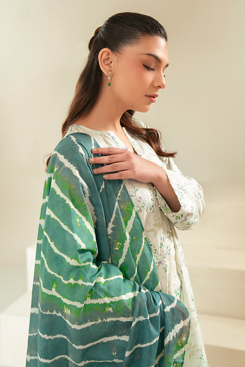 LAUREL MINT-3 PIECE LAWN SUIT - Image 6
