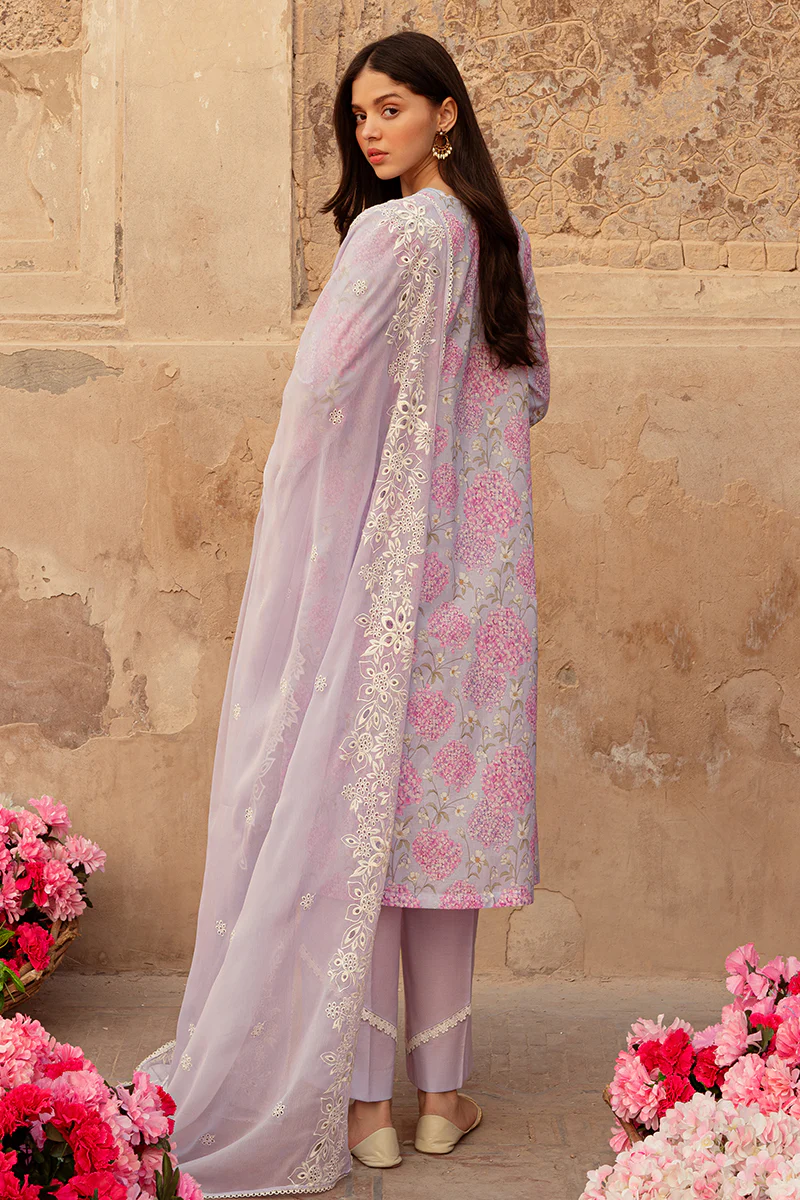LILAC DREAM-3 PIECE LAWN PRINTED SUIT - Image 6