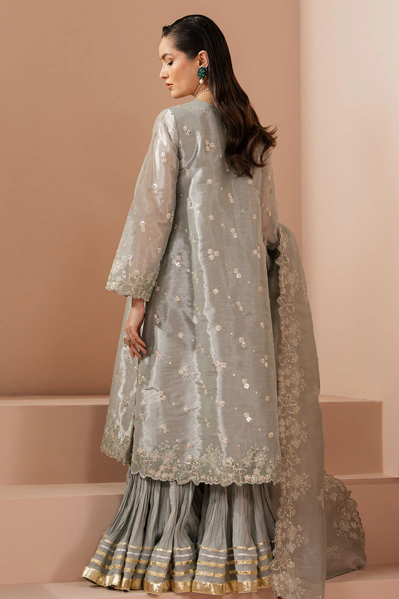 MINT AURA-4 PIECE EMBROIDERED SILK SUIT - Image 8