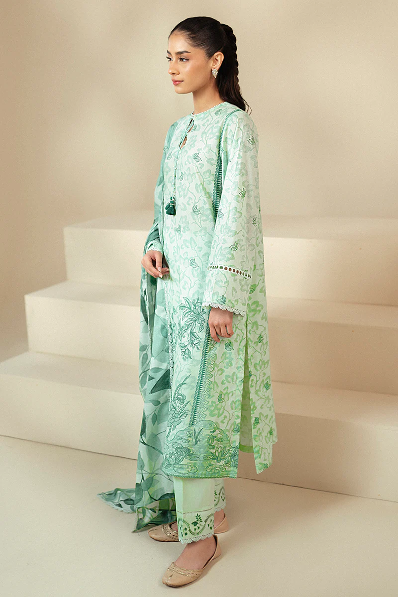 MINTY MEADOW-3 PIECE LAWN SUIT - Image 4
