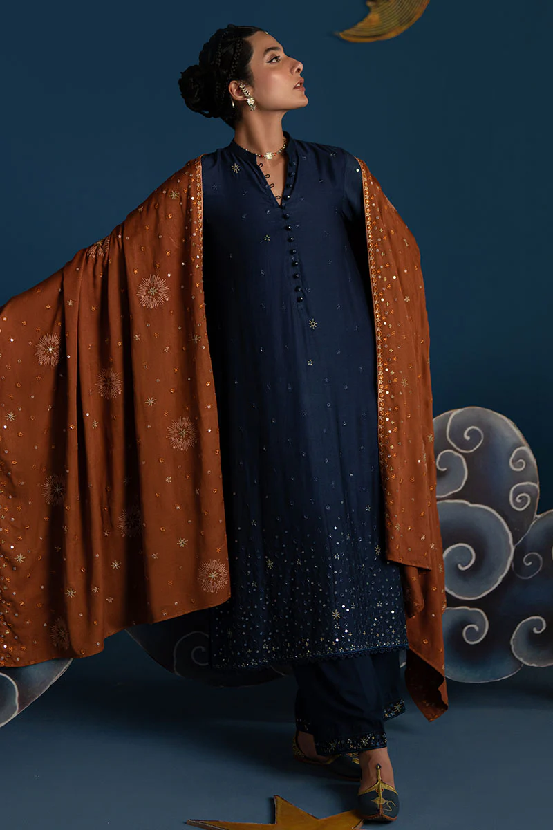 MOONLIGHT STAR-3 PC (SHIRT,TROUSER & DUPATTA) - Image 4