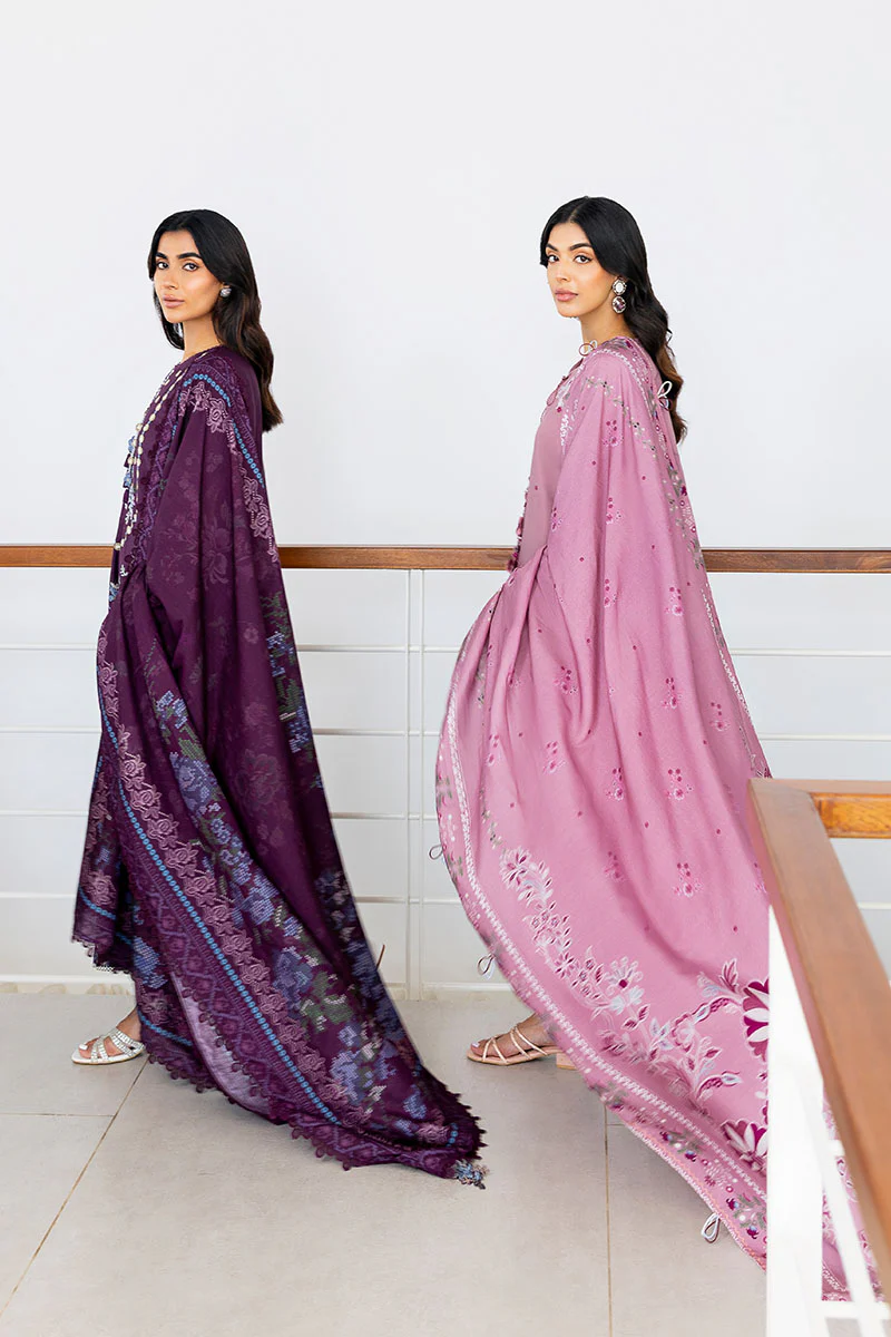 MYSTIC DUST-3PC SATIN EMBROIDERED SUIT - Image 7
