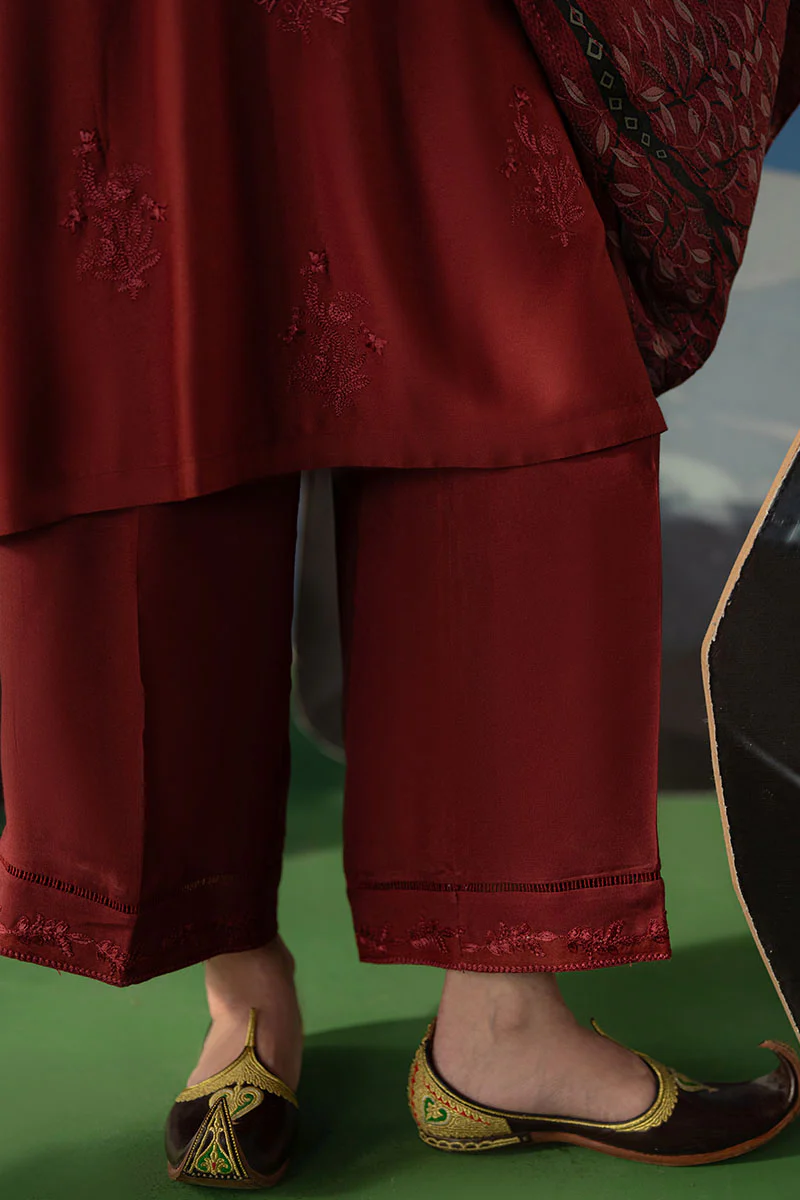 MYSTIC ROUGE-3 PC (SHIRT, TROUSER & DUPATTA) - Image 4