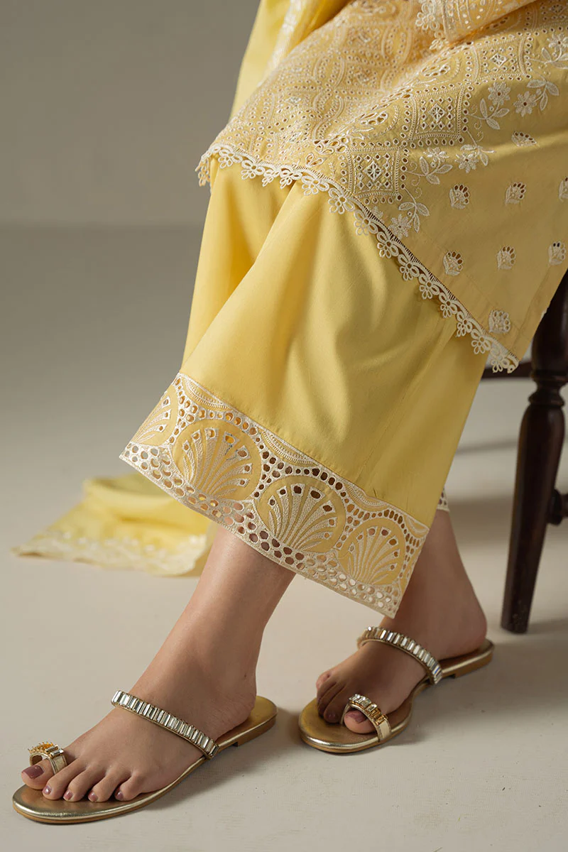 ORCHID GEM-3PC CHIKANKARI SUIT - Image 2