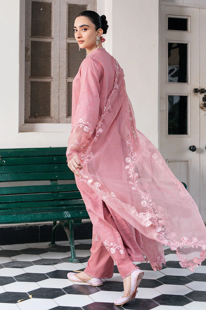 ROUGE TAN-3 PC DYED JACQUARD SUIT - Image 5
