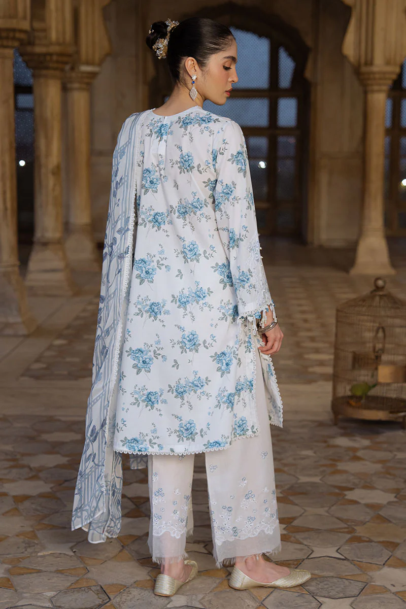 SUMMER MELODY-3PC PRINTED LAWN SUIT - Image 6