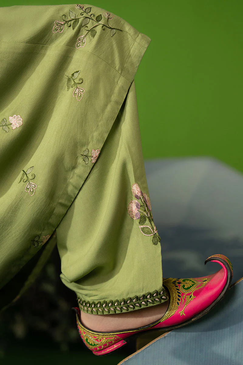 TRANQUIL SAGE-3 PC (SHIRT, TROUSER & DUPATTA) - Image 6