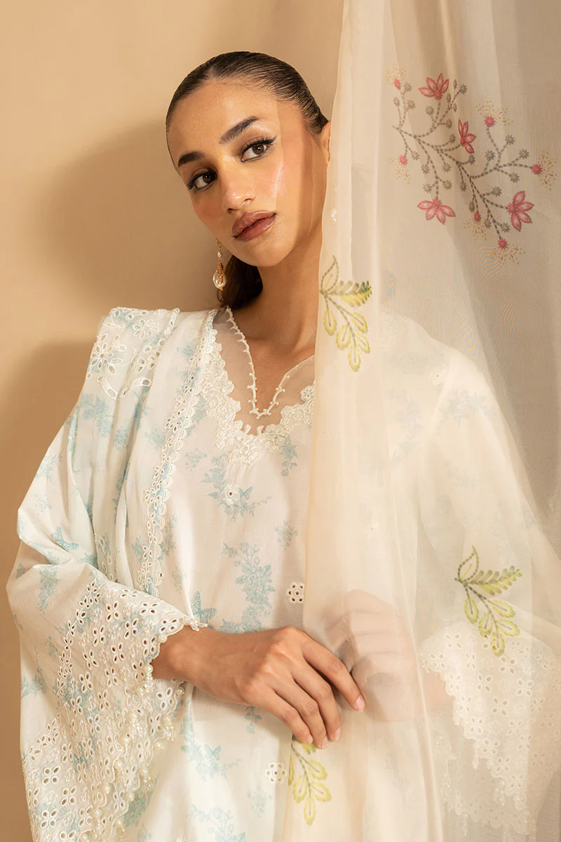 VANILLA ICE- 3PC EMBROIDERED LAWN SUIT - Image 4