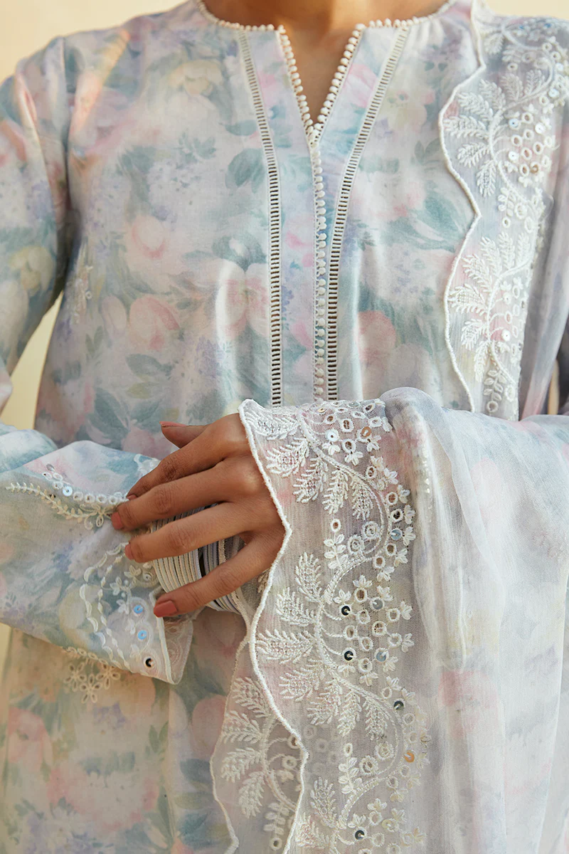 VIOLA PEARL-3 PIECE LAWN EMBROIDERED SUIT - Image 2