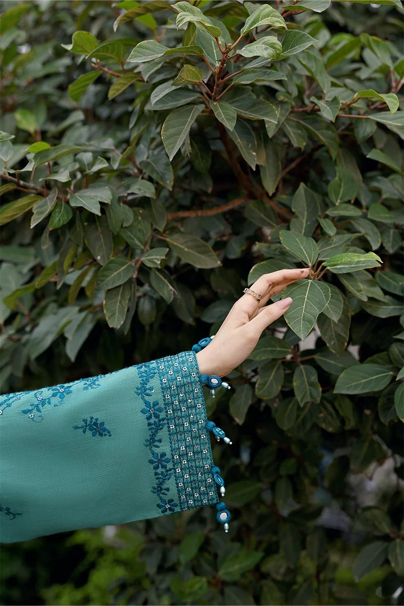 FLEUR WHISPER-3PC KHADDAR EMBROIDERED SUIT - Image 5