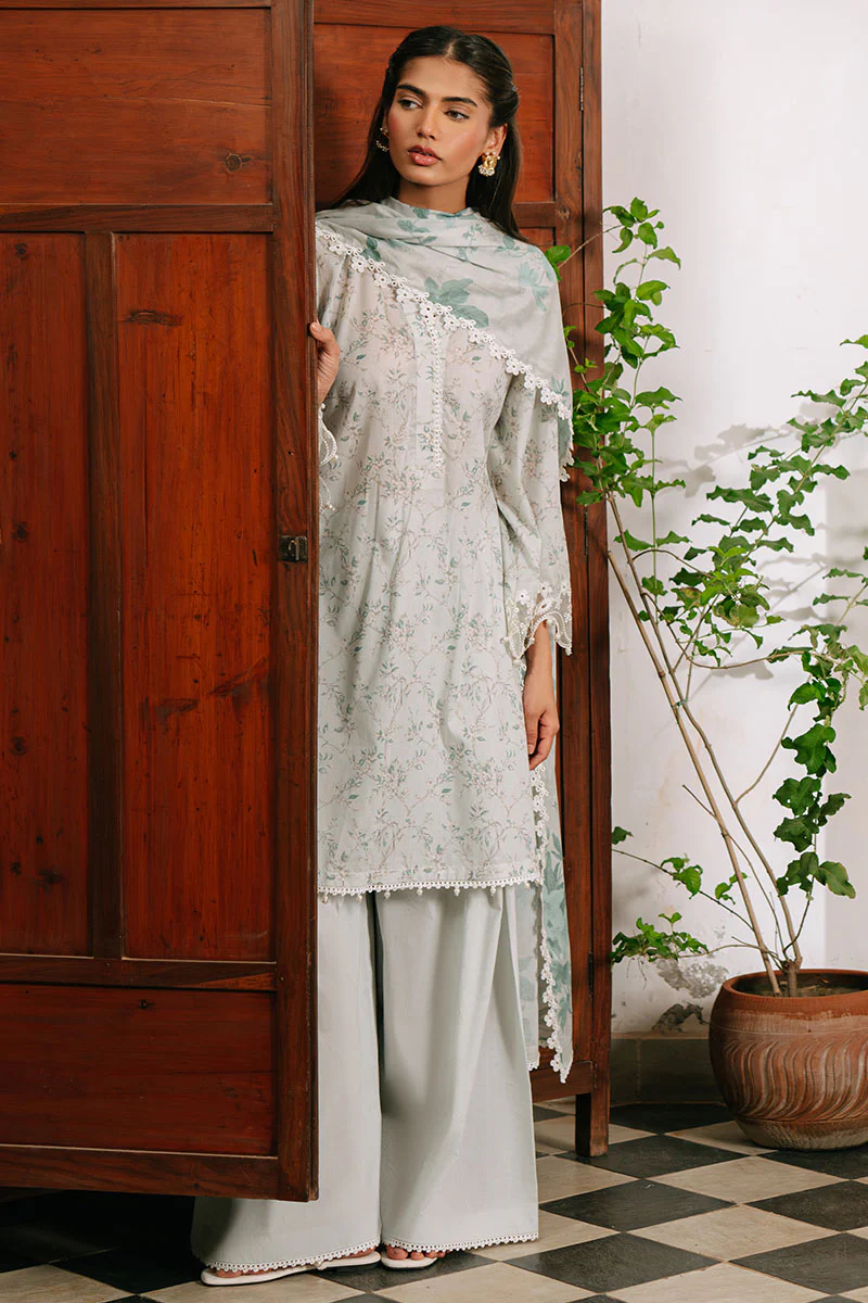 TROPICAL BEAM-3PC PRINTED CAMBRIC SUIT - Image 6