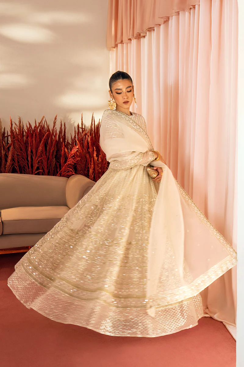 AFSHAN-2PC ORGANZA EMBROIDERED PRET - Image 4