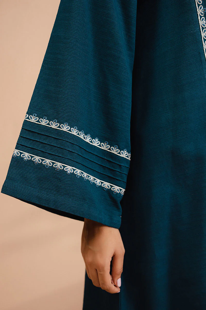 BLUE HORIZON-2 PC (SHIRT & DUPATTA) - Image 2