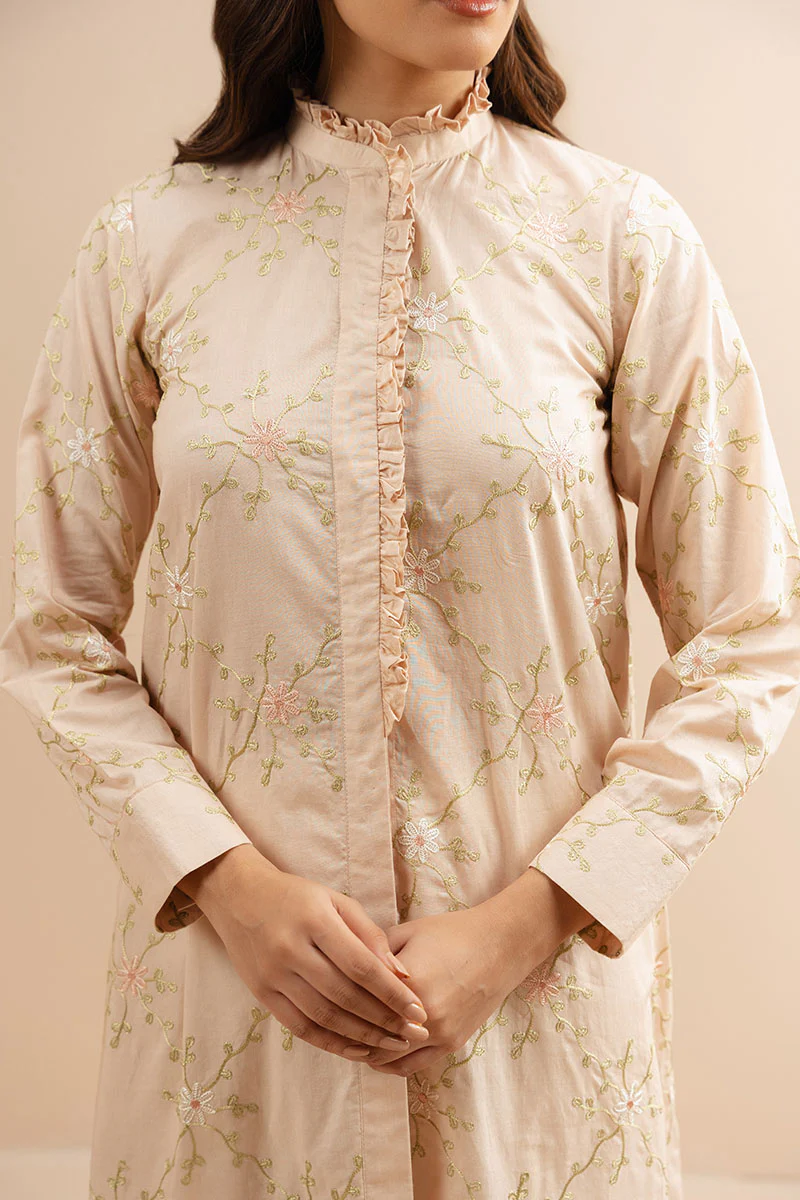 BLUSH GARDEN EMBROIDERED SHIRT - Image 3