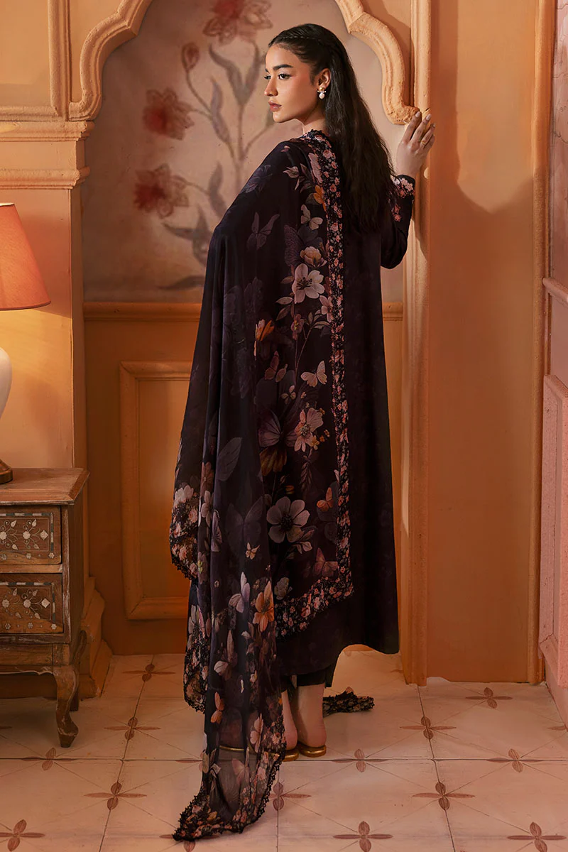 CAVIAR CHARM-3PC (SHIRT, TROUSER & DUPATTA) - Image 6