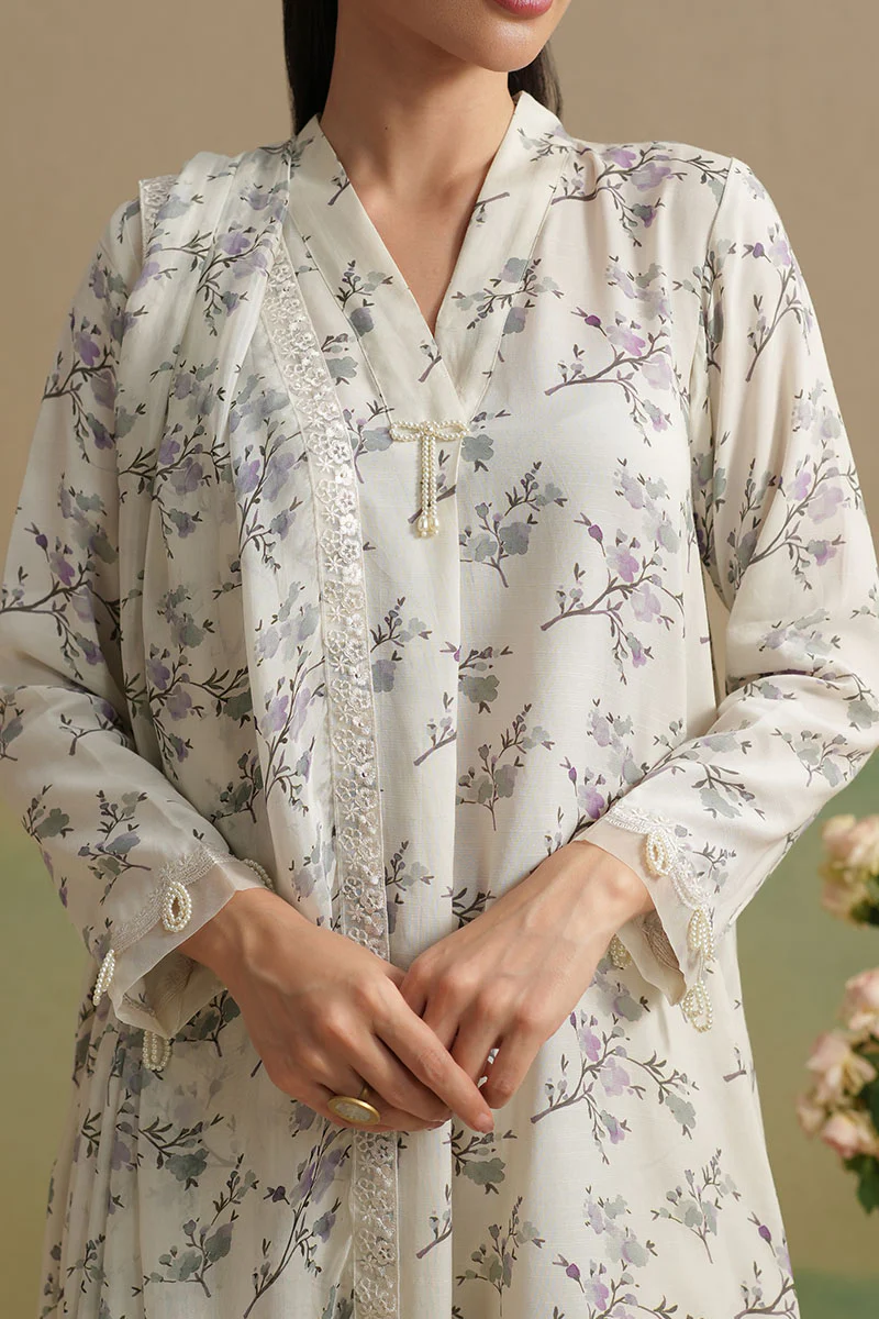 CELESTIAL TIDE-2PC (SHIRT & DUPATTA) - Image 3