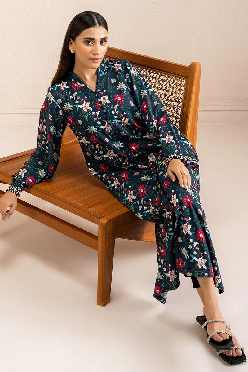 CHERRY SKY PRINTED LINEN SHIRT - Image 6